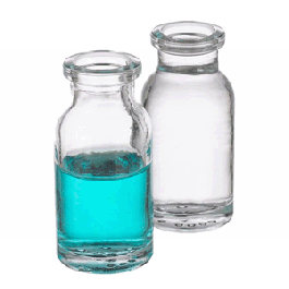 Serum Bottle, Clear, 10mL/288