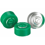 Center Disc Tear-Out Alum Seals,Green, 13mm/1000