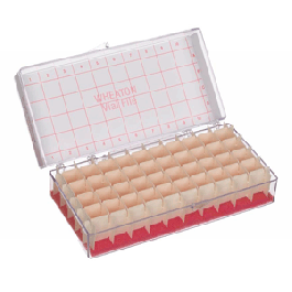 M-T Vial File, Without Vials, Stores 40 x 4mL Vial