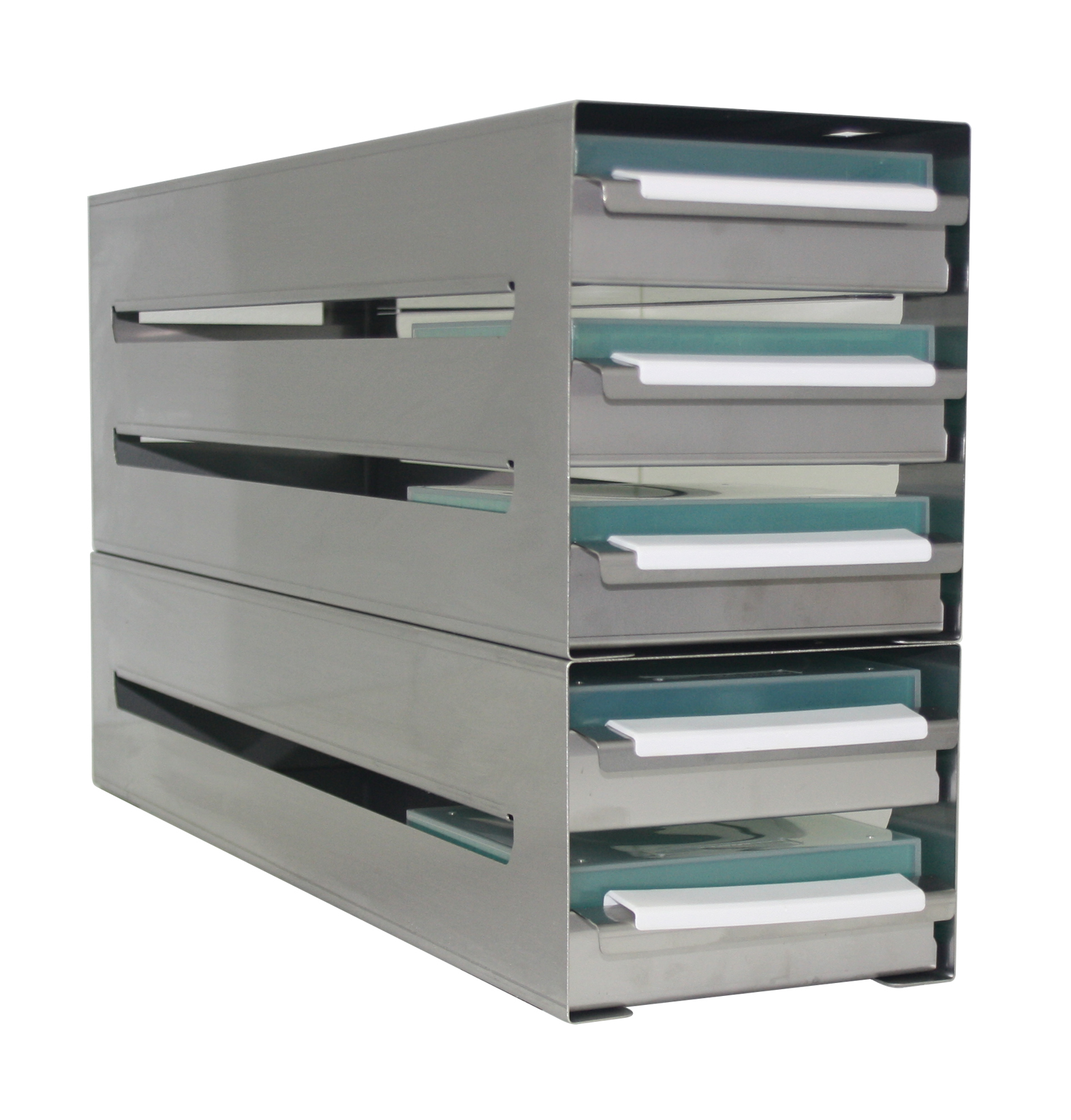 Biostore Inventory Storage Rack, 50mm, 5 Box Deep,