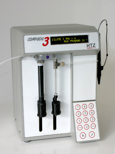 COMPUDIL-3 AUTO DILUTER, with syringes
