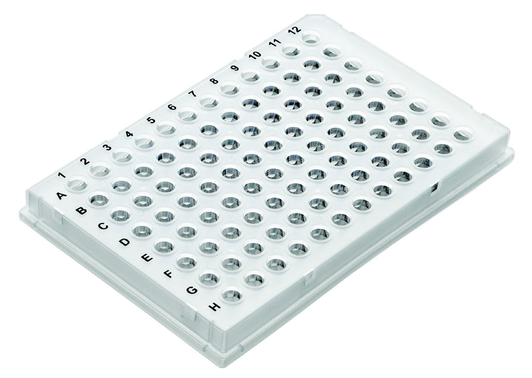 PCR Plates, Skirted, Natural, 96 Well