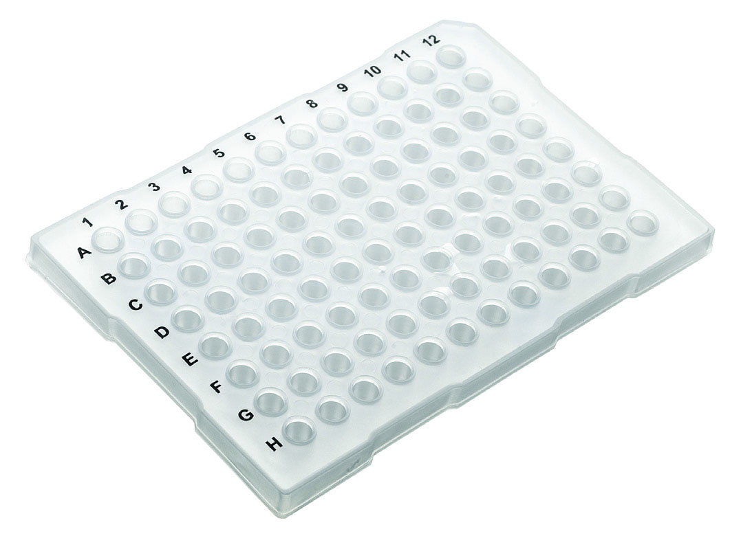 PCR Plates, Low Profile, Semi Skirt, Nat, 10/PK