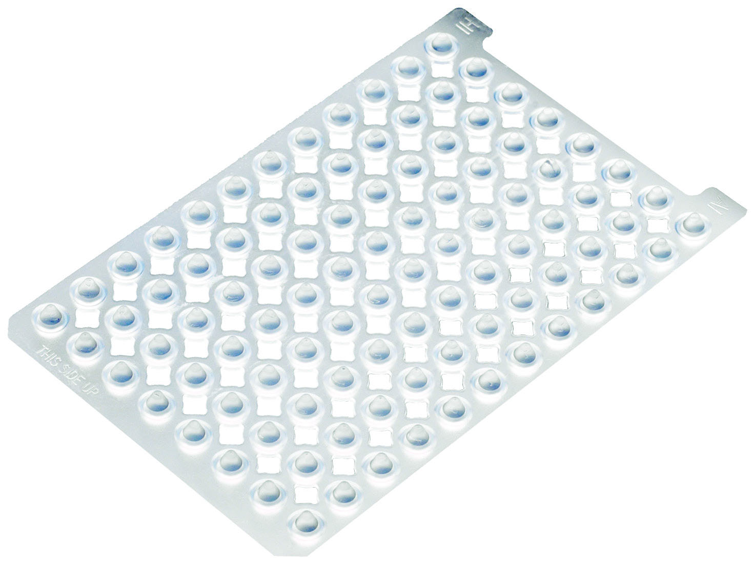 PCR Silicone Sealing Mat, 96 Well, Round Wells, Na