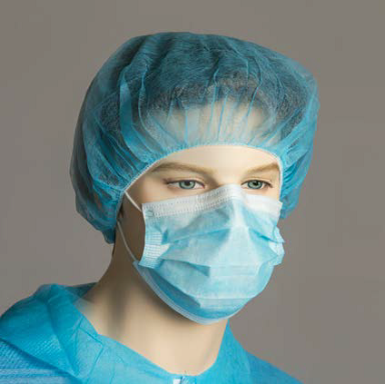 Bastion Surgical Face Mask, Level 2, Blue, Earloop