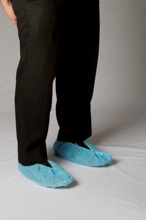 Shoe Covers, PP, Non-Slip Sole, Blue/1000