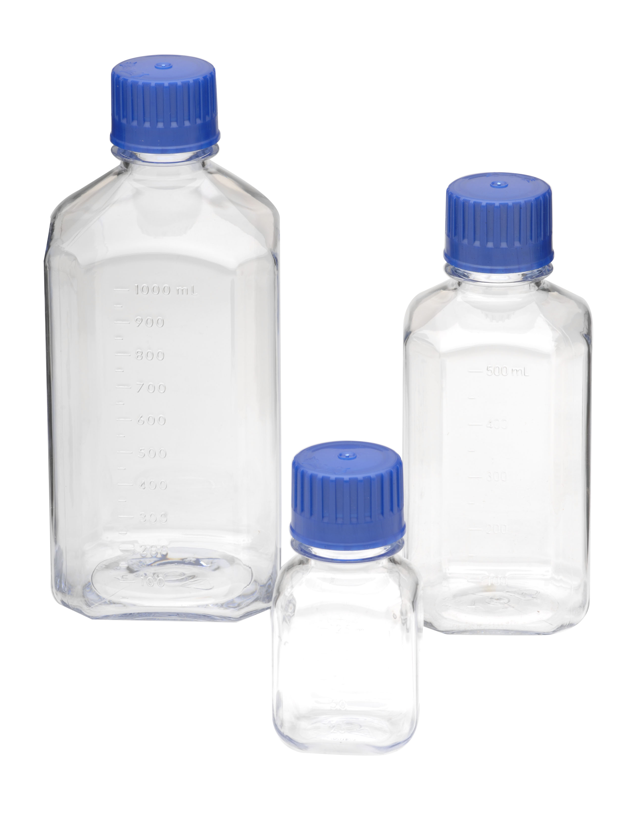 PETG Media Bottles,250mL, 96/cs